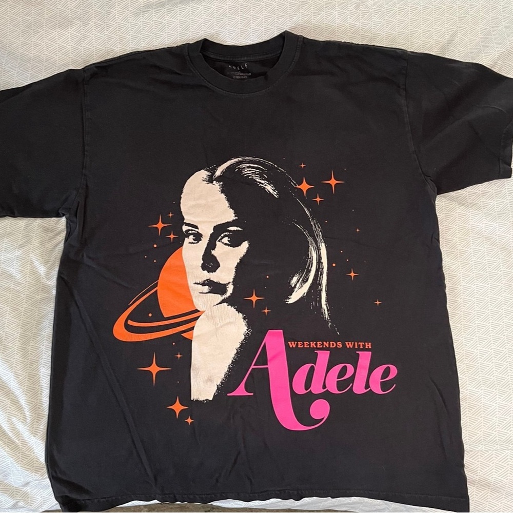 Weekends with Adele Official Tour/Merch Shirt - space/planets
